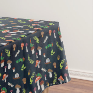 Toalha De Mesa Eric Carle Padrão de insetos e Cogumelos