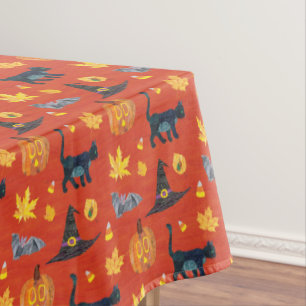 Toalha De Mesa Eric Carle Padrões de Dia das Bruxas das Lagarta