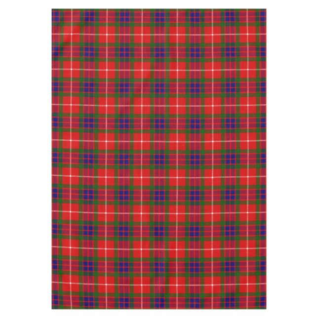Toalha De Mesa Escocês Clã Fraser da Xadrez Lovat Tartan (Frente)