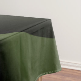 Toalha De Mesa Esferas Mini Floresta Verde Branca
