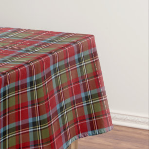 Toalha De Mesa Estado da Carolina do Norte Tartan