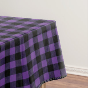 Toalha De Mesa Estampa Xadrez de Búfalo