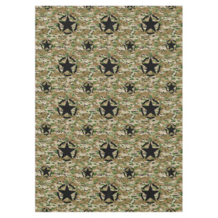 Toalha De Mesa Estêncil Vintage Decal em Cor de Camuflagem