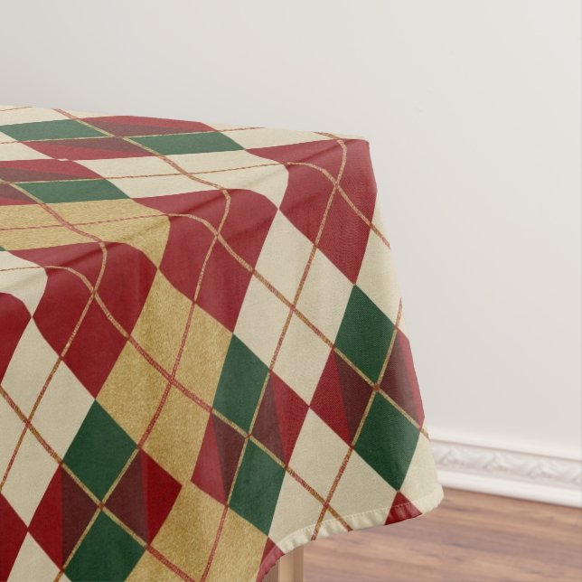 Toalha De Mesa Estilo clássico, estilo Natal/Inverno (Posição Original)