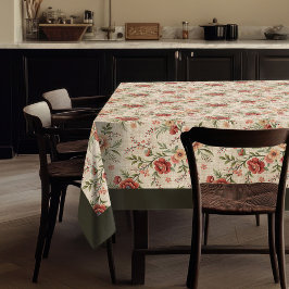 Toalha De Mesa Estilo de Algodão do eterno Estilo Floral Desvanec