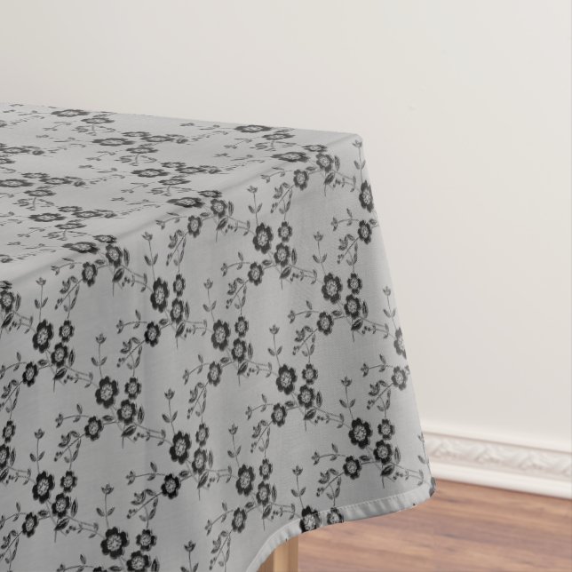 Toalha De Mesa Estilo FS 1-Silver-52x70 COTTTON TABLECLOTH (Posição Original)