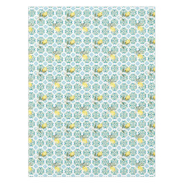 Toalha De Mesa estilo italiano,azulejos,majolica,limão,Impressão 