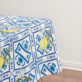 Toalha De Mesa estilo italiano,mediterrâneo,majolica,limão,
