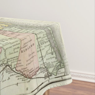 Toalha De Mesa Estrada de ferro de McNally da margem e mapa do