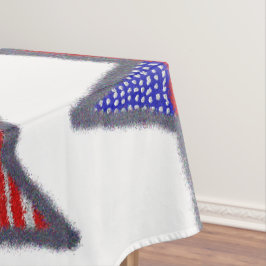Toalha De Mesa estrela brilhante da bandeira americana