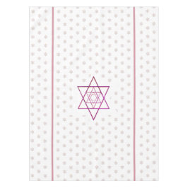 Toalha De Mesa Estrelas de Férias Judaicas de Cores Quentes