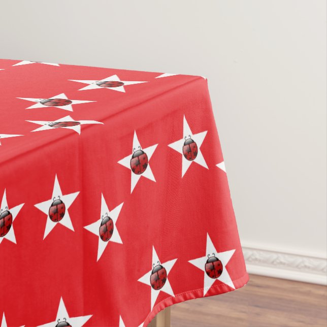Toalha De Mesa Estrelas Ladybug (Posição Original)