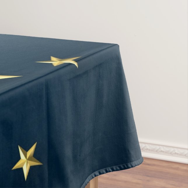 Toalha De Mesa estrelas ouros (Posição Original)