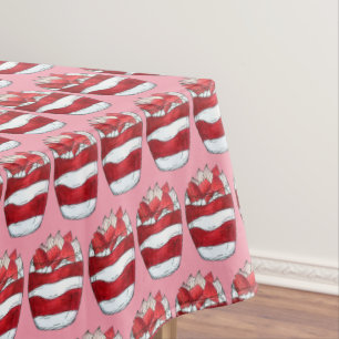 Toalha De Mesa Eton Mess Strawberry Meringue UK Dessert