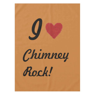 Toalha De Mesa EU AMO Chimney Rock
