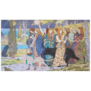 Toalha De Mesa Eugene Grasset, Felix Gaudin - Harmony