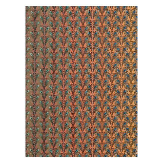 Toalha De Mesa Excelente Gatsby Feather art deco design (Frente)