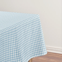 Toalha De Mesa F & L Darker Blue Gingham