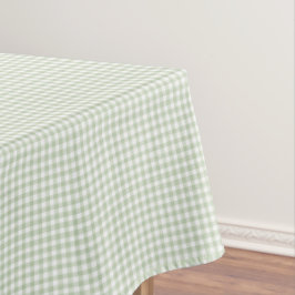Toalha De Mesa F & L Gingham Verde Escuro