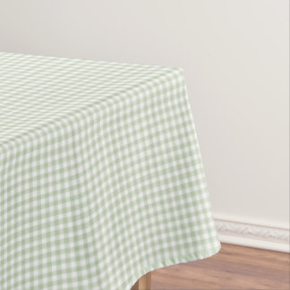 Toalha De Mesa F & L Gingham Verde Escuro