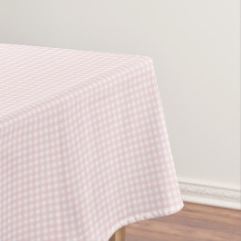 Toalha De Mesa F & L Pastel Pink Gingham