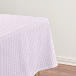 Toalha De Mesa F & L Pastel Purple Gingham