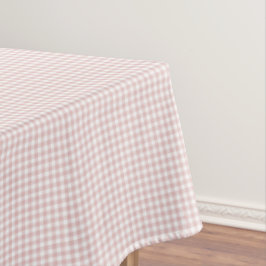 Toalha De Mesa F & L Peach Gingham