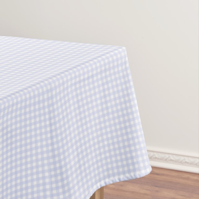 Toalha De Mesa F & L Purple Gingham (Posição Original)