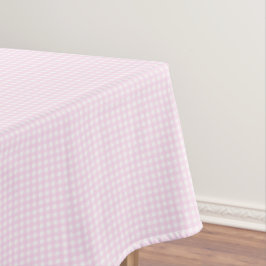 Toalha De Mesa F & L Rosa Gingham
