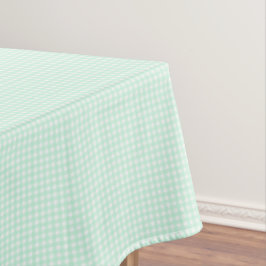 Toalha De Mesa F & L Verde Brilhante Gingham