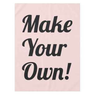 Toalha De Mesa Faça um costume impresso