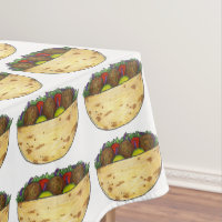 Falafel Pita Sandwich Comida Foodie Party Tableclo