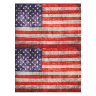 Toalha De Mesa Falln Antique Bandeira Americana