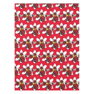 Toalha De Mesa Família Ladybird E Ladybug