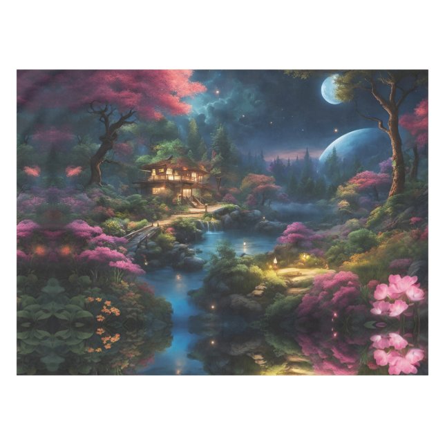 Toalha De Mesa Fantasía Casa e Jardim (Frente (Horizontal))