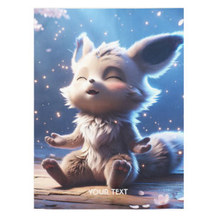 Toalha De Mesa Fantasy Cute Flurry Creature Dormindo