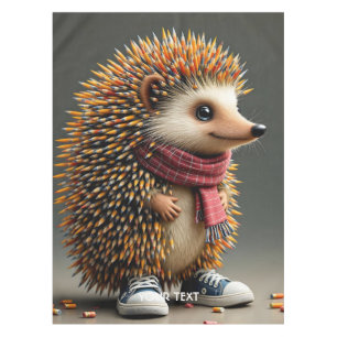 Toalha De Mesa Fantasy Cute Hedgehog Sharp Agulhas