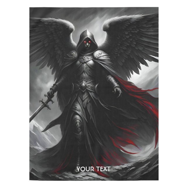 Toalha De Mesa Fantasy Cute Vivid Dark Scary Angel (Frente)