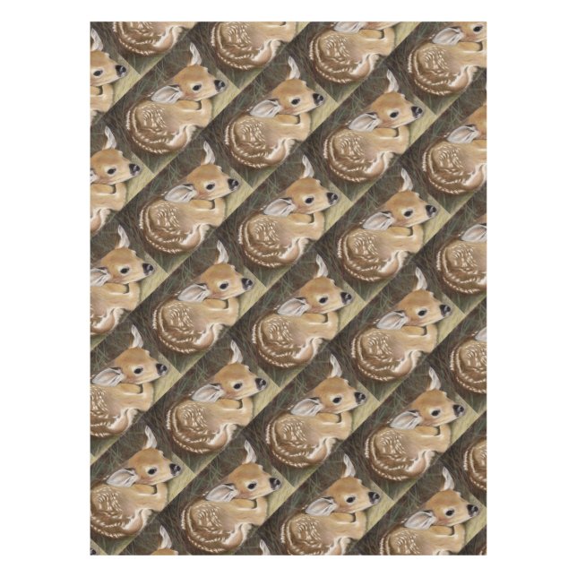 Toalha De Mesa Fawn (Frente)