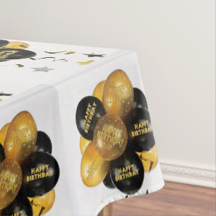 Toalha De Mesa Feliz aniversário em Balões de Tablecloth