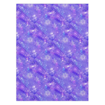 Feliz Ano Novo Natal Estrelas Glitter Roxo