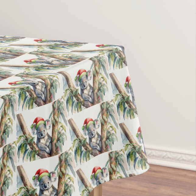 Toalha De Mesa Feliz Aussie Christmas Koala (Posição Original)