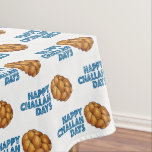 Toalha De Mesa Feliz Challah Dias Hanukkah Chanukah Pão Judeu<br><div class="desc">Tablecloth impressão apresenta um marcador original ilustrativo de um pão de chalá trançado, com HAPPY CHALLAH DAYS em uma fonte divertida. Excelente para os feriados judeus. Não vê o que está procurando? Precisa de ajuda para a personalização? Clique em "contate este designer" para criar algo apenas para você! Ordens personalizadas...</div>