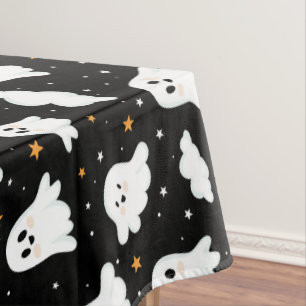 Toalha De Mesa Feliz Halloween Ghost Cloudy Star Sky