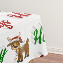 Feliz Holidays Reindeer Script de Natal