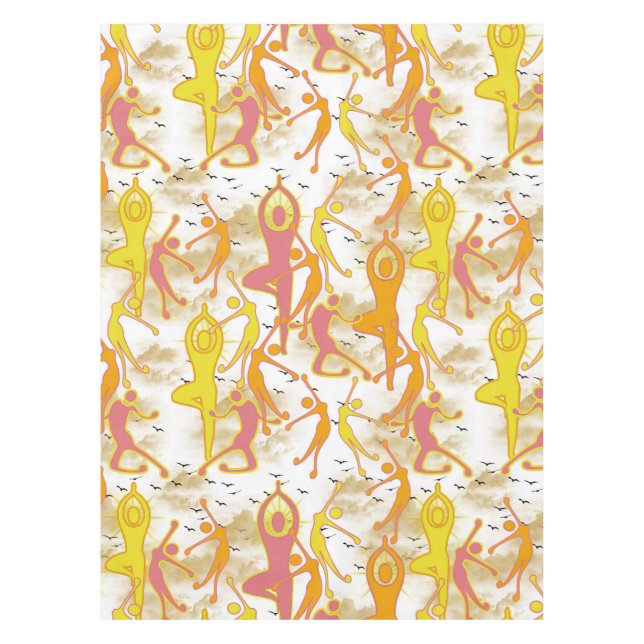 Toalha De Mesa Feliz Joga Girls (Frente)