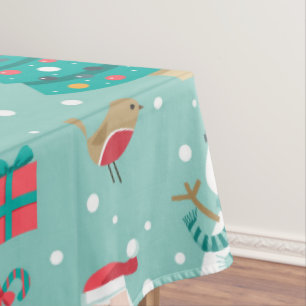 Toalha De Mesa Feliz Natal Celebração