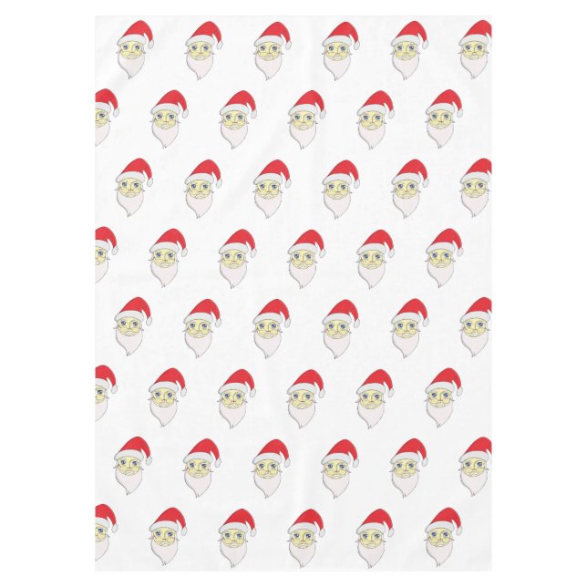 Toalha De Mesa Feliz Papai noel de Natal (Frente)