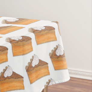 Toalha De Mesa Feriado de Natal da Comida de Fatia de Batata Doce