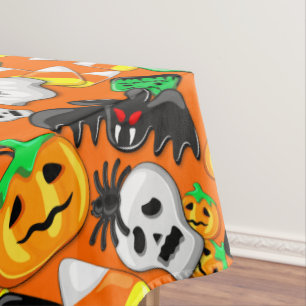 Toalha De Mesa Festa de Candies do Halloween Spooky